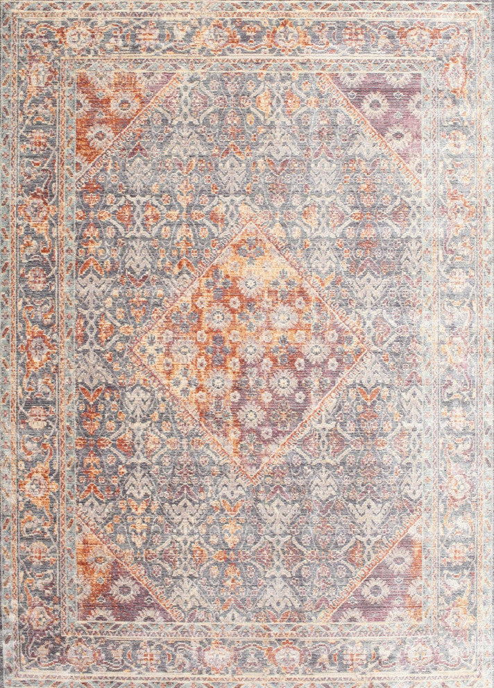 Ahgly Company Indoor Rectangle Traditional Area Rugs, 7' x 9'