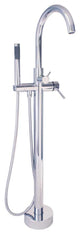 Free Standing Tub Filler, Polished Chrome