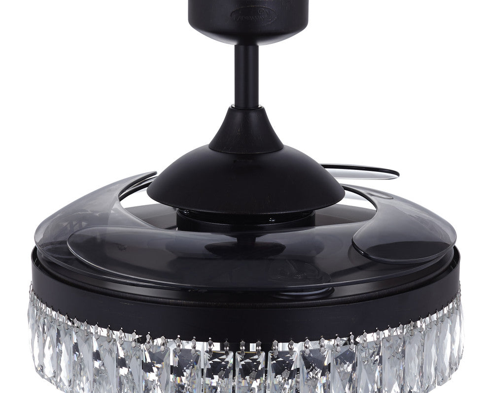 Fanaway Veil 48" Ceiling Fan, Antique Black