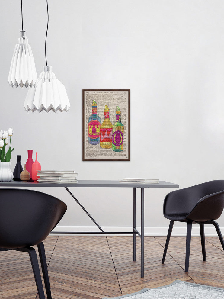 "Tequila Time" Framed Painting Print, 16"x24"