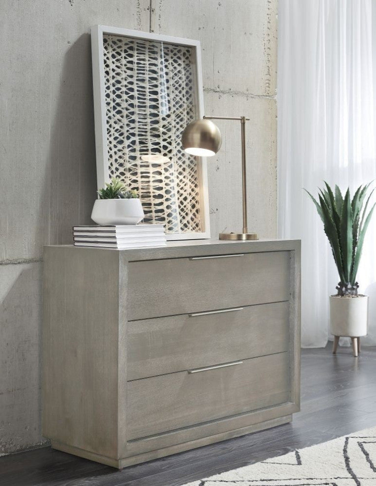 Modus Oxford 3-Drawer Nightstand, Mineral