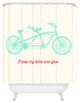 Allyson Johnson My Bike And You Shower Curtain