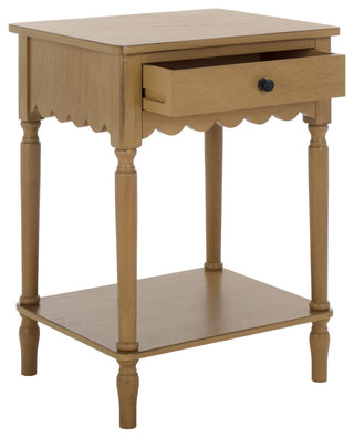 Safavieh Haven 1 Top Drawer Accent Table, Desert Brown