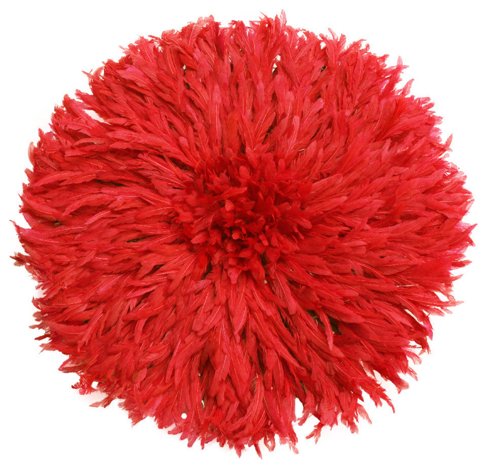 Large Red Juju Hat Wall Decor