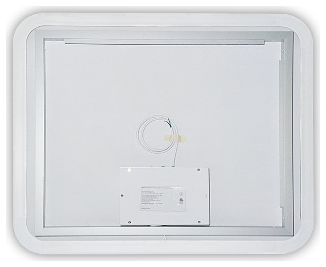 Horizontal Wall Mounted LED Modern and Contemporary Bathroom Mirror, 36 Inch
