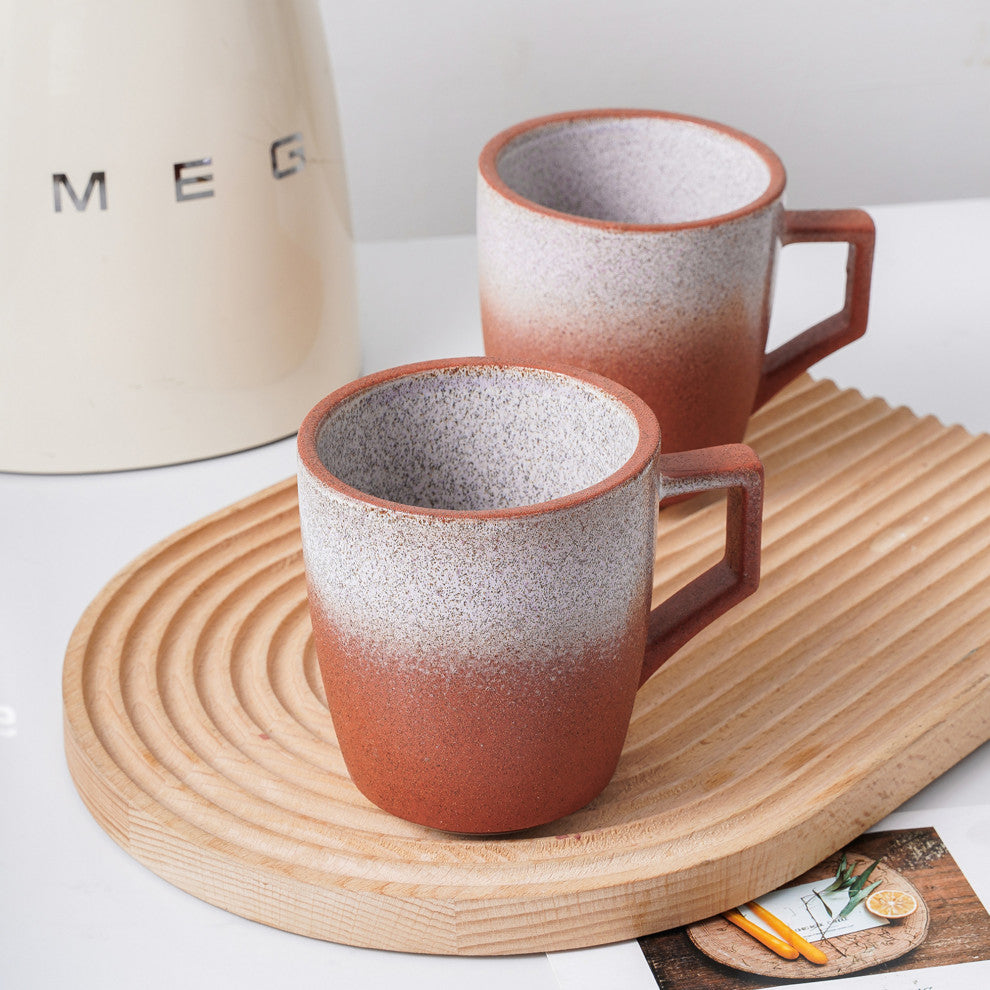 Stone Lain Vince Stoneware 16 Piece Dinnerware Set, Red