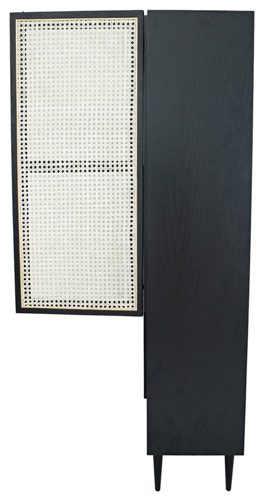 Cane Bookcase