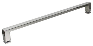 Madeline 60"x76" Frameless Shower Door with Fixed Panel in Polished Chrome