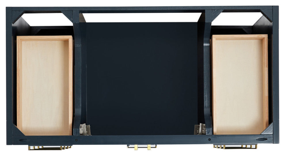 Ariel Stafford 42" Single Sink Bathroom Vanity Base, Midnight Blue