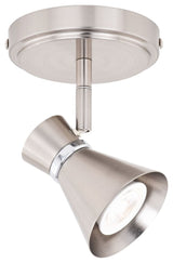 Alto 1-Light Directional Light, Brushed Nickel With Chrome