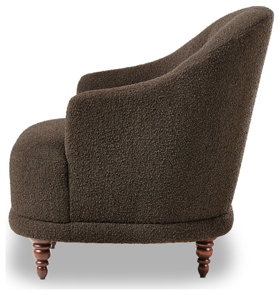 Marnie Chair Knoll Mink, Aged Sienna