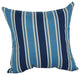 17" Square Polyester Outdoor Throw Pillows, Set of 4, Tobago Ocean