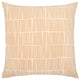 Surya Natur Pillow Shell With Polyester Insert 18"H X 18"W Tan