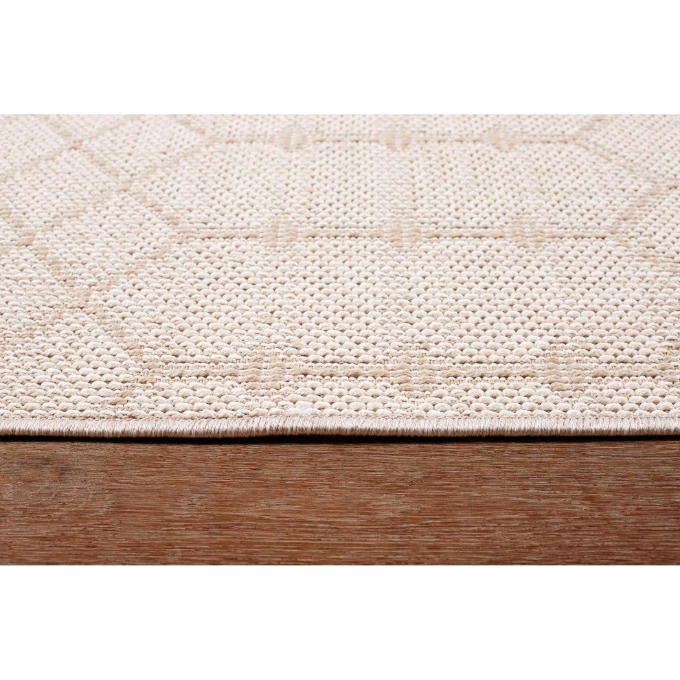Pavilion Trellis Area Rug - Beige, 8'10"x11'10"