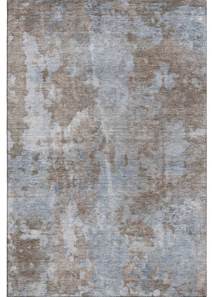 Premium Machine Washable Mayfield AMF573 Brown 10' x 14' Rug