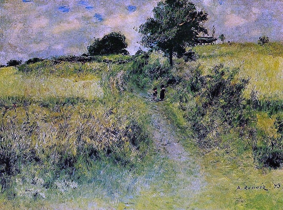 Pierre Auguste Renoir The Field Wall Decal