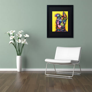 Dean Russo 'My Favorite Breed' Art, Black Frame, Black Matte, 14"x11"