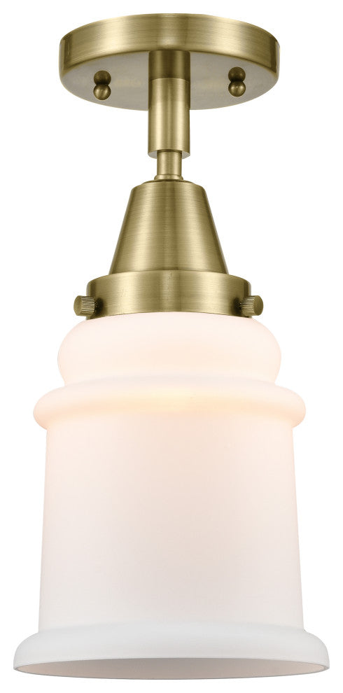 Innovations Lighting 447-1C-AB-G181-LED Canton 1 Light 6" Flush Mount