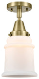 Innovations Lighting 447-1C-AB-G181-LED Canton 1 Light 6" Flush Mount