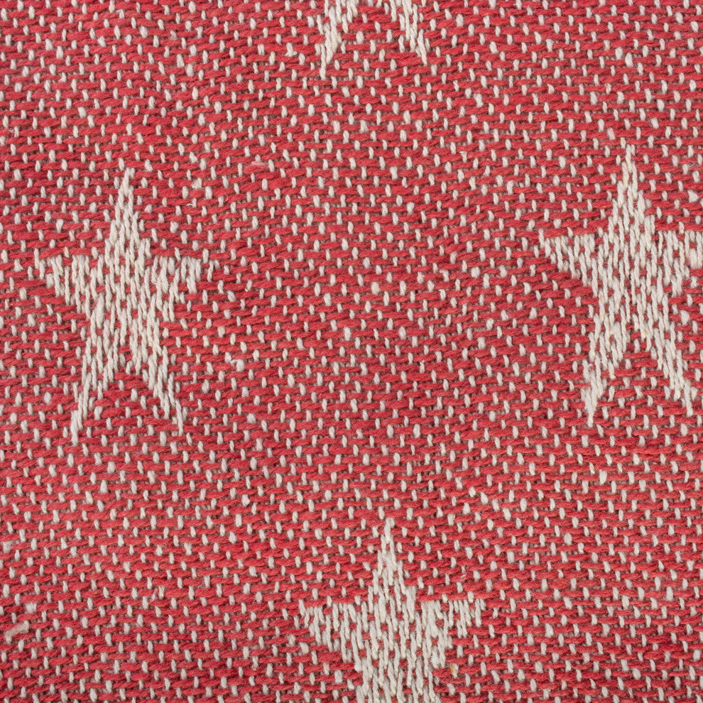 Tango Red Stars Throw