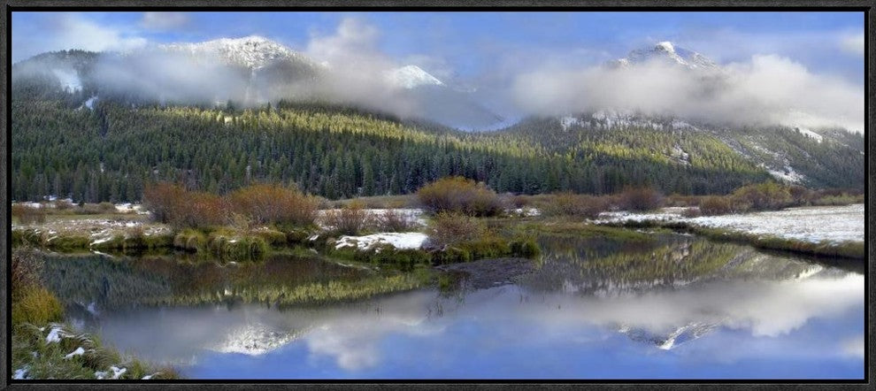 "Panoramic view of the Pioneer Mountains, Idaho"  by Tim Fitzharris, 31x14"