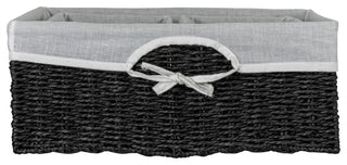 Rolling Laundry Hamper, Black, 2-Bag