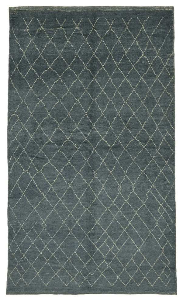 Rug N Carpet - Handmade Unique 5' 4'' x 9' 2'' Moroccan Area Rug