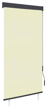 vidaXL Outdoor Roller Blind 31.5"x98.4" Cream