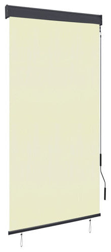 vidaXL Outdoor Roller Blind 31.5"x98.4" Cream