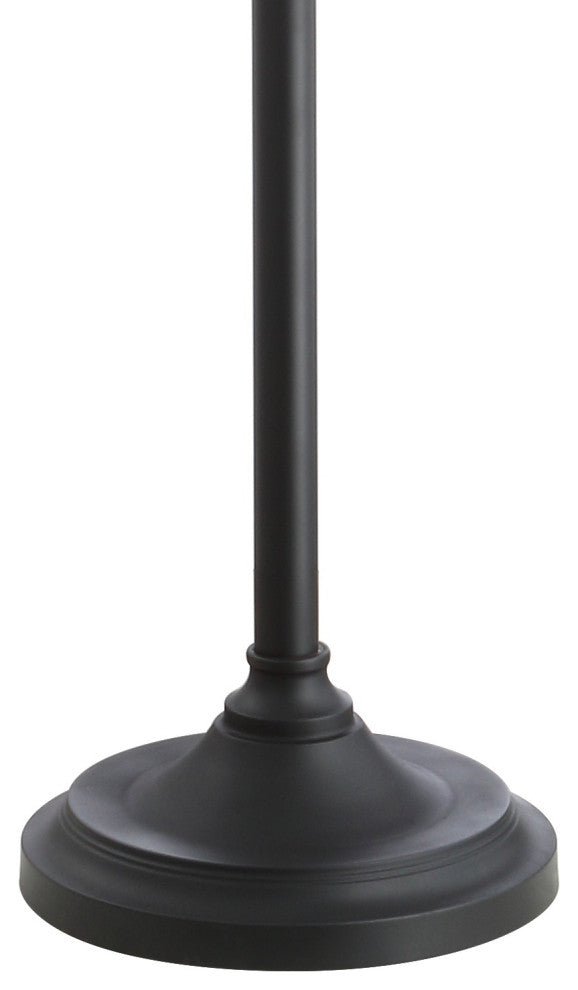 January 60" Glass, Metal LED Floor Lamp, Mercury Glass