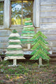 Kalalou Cgu2236 Set Of Three Recycled Wood Trees With Stands