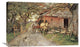 "Friendly Gossips" Stretched Canvas Giclee by Fritz Thaulow, 30"x19"