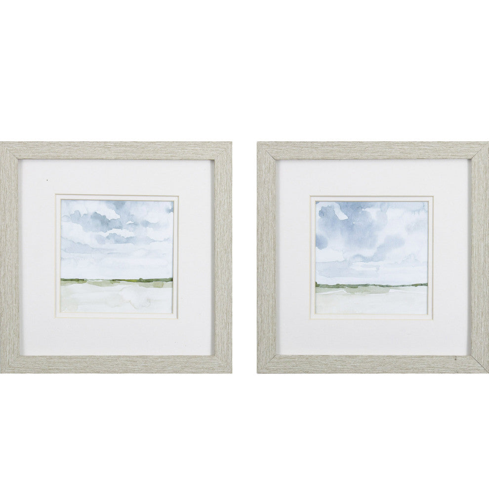 Field After Rain Wall Art, 2-Piece Set