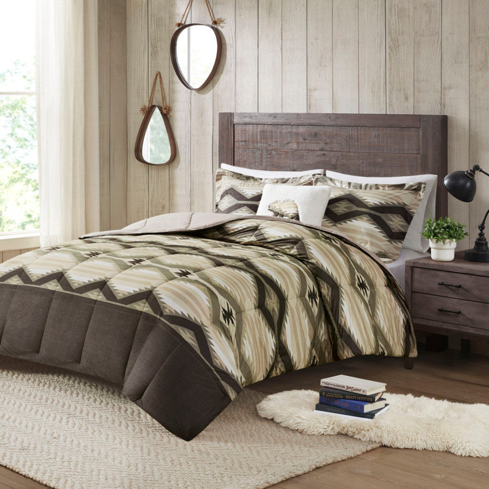 Woolrich Emmet Creek Down Alternative Comforter Set With Throw Pillow