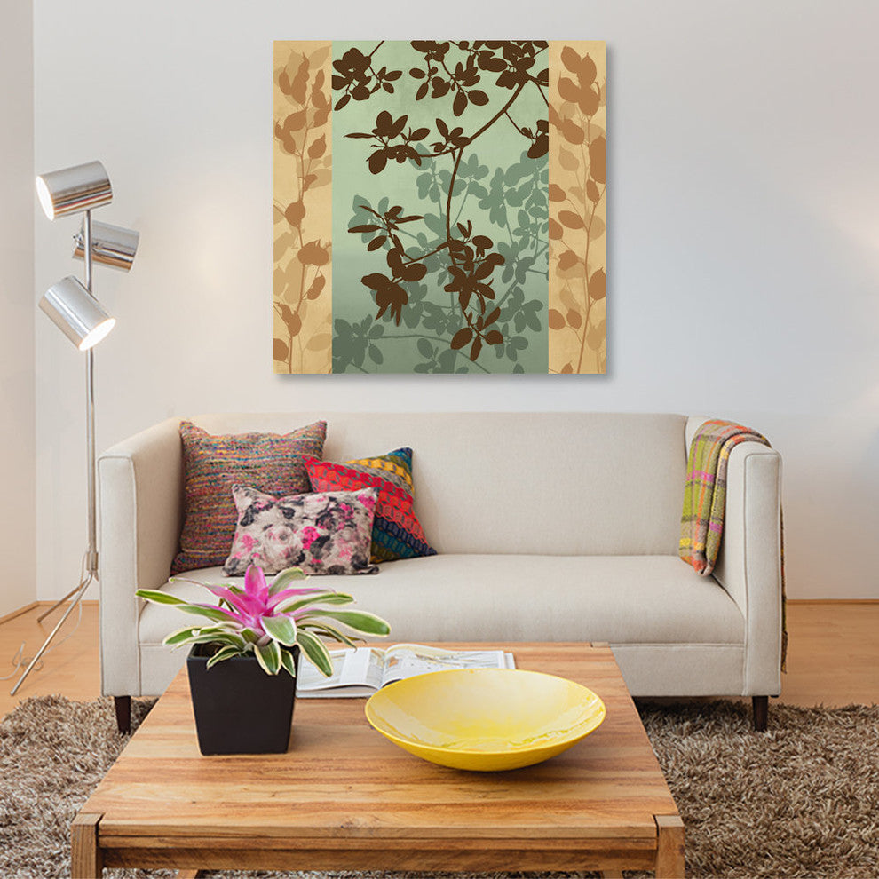 "Mingle II" by Erin Lange, Canvas Print, 12"x12"
