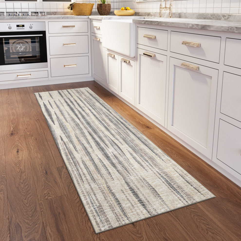 Dalyn Amador AA1 Ivory 2'6"x8' Runner Rug