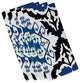 Bombay Medallion, Geometric Print Napkin, Navy Blue, Set of 4