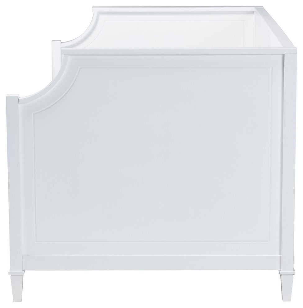 Cloe White 3-Drawer Daybed, Twin
