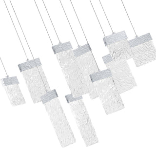 Carolina LED Chandelier With Pewter Finish