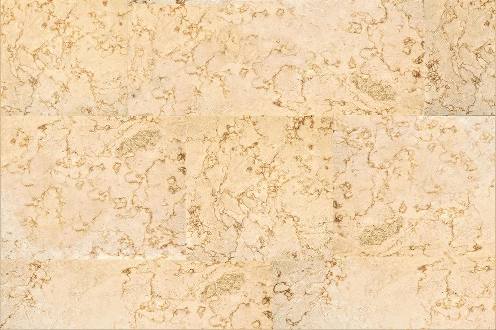 Natural Stone Honed, Almond, 8"x16"