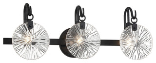 Addison 3-Light Bathroom Vanity Light, Matte Black