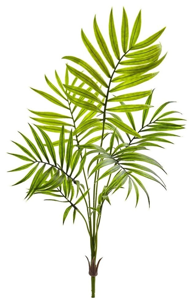 Mini Areca Palm Artificial Bush, Set of 6