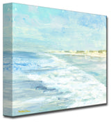 White Water' Canvas by Leslie Owens, 40"x40"