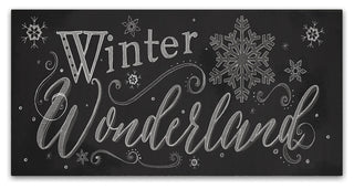 Fiona Stokes-Gilbert 'Chalk Winter' Canvas Art, 47 x 24