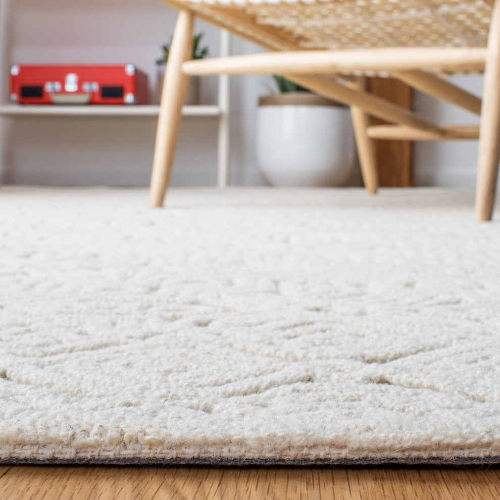 Safavieh Textural Collection TXT101A Rug, Ivory, 8' X 10'