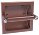 Carolina Crystal Recessed Toilet Paper Holder, Antique Copper