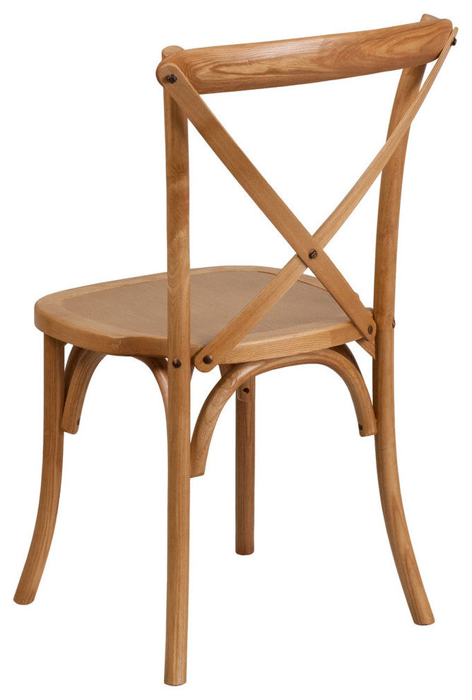 Oak Cross Back Chair