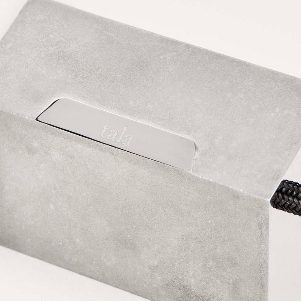 Basalt Triple Pendant in Stainless Steel - US