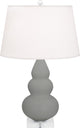 Robert Abbey RA-MST33 1-Light Accent Lamp, Small Triple Gourd