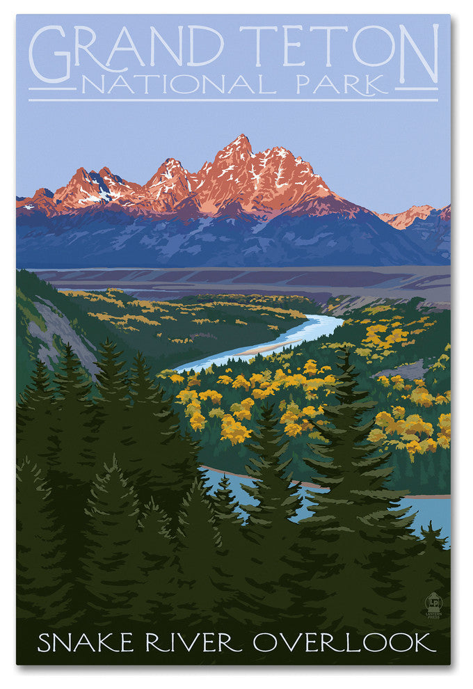 Lantern Press 'National Park 10' Canvas Art, 22" x 32"